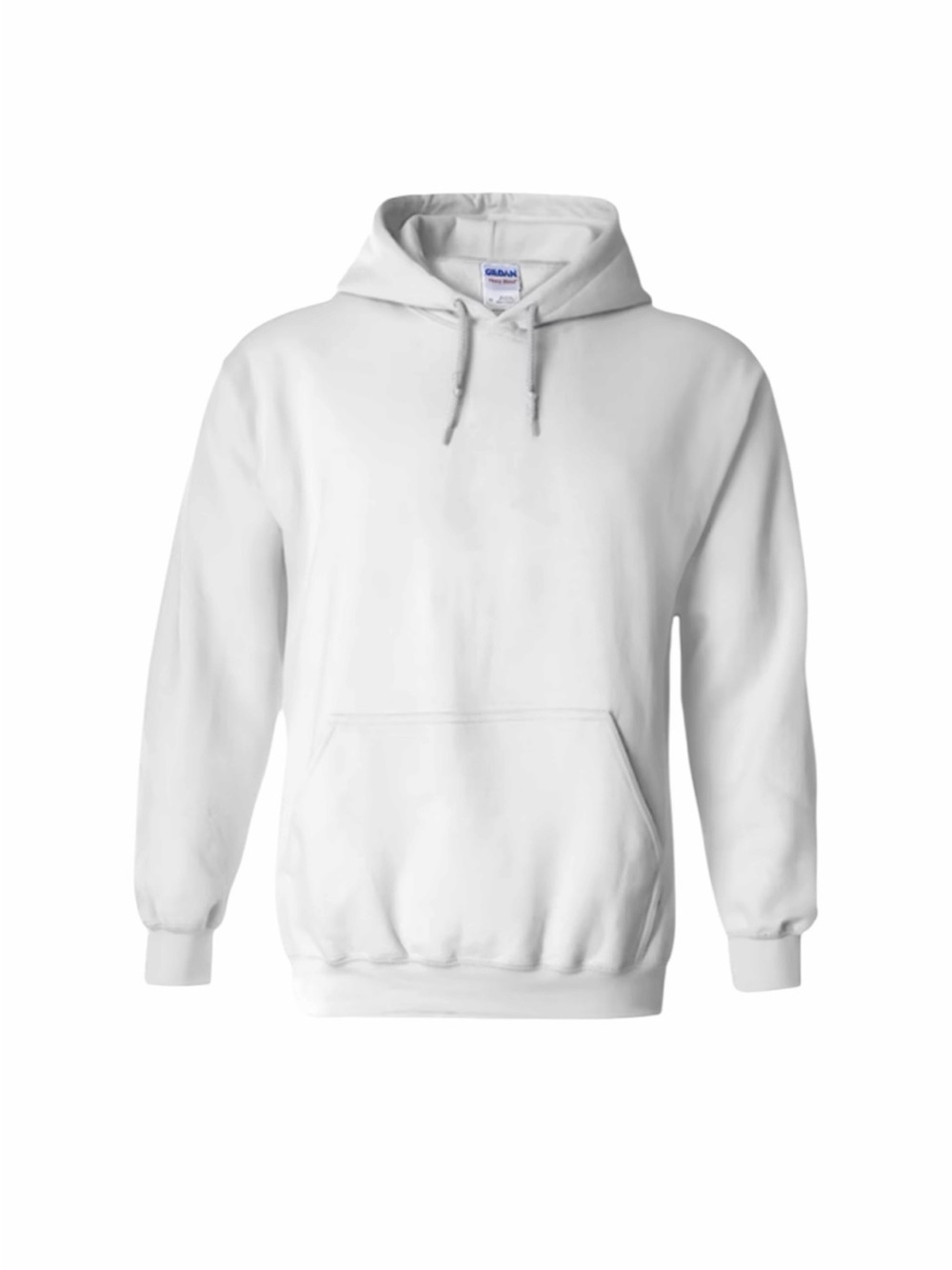 Gildan white heavy blend hoodie NWT